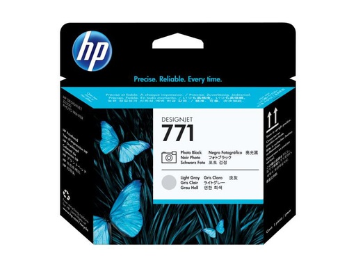 [90145540 885046] HP Druckkopf Nr. 771 (CE020A) Light Grey/Photo Black