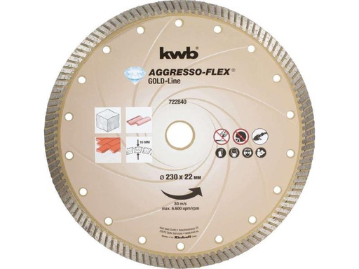 [90014536 492684] kwb Trennscheibe Gold-Line Diamant 230 mm