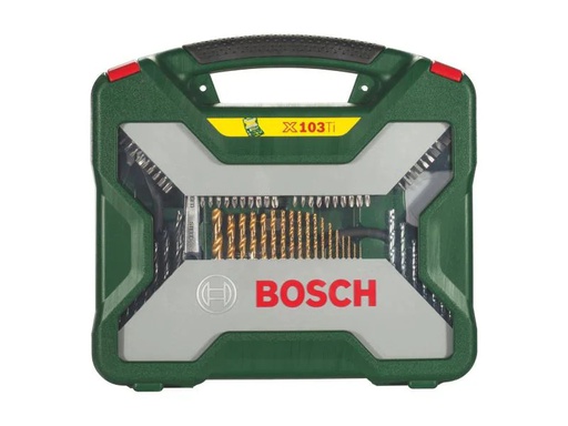 [90145592 334582] Bosch Bohr- und Bitset X-Line Titanium 103-teilig