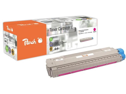 [90145613 372929] Peach Toner OKI 44844506 Magenta
