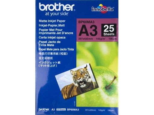 [90145655 87663] Brother Fotopapier A3 145 g/m² 25 Stück