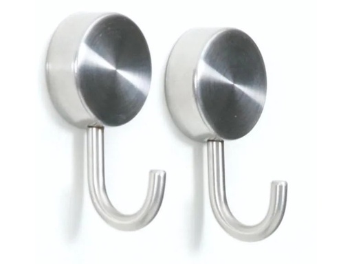 [90145812 894644] Trendform Haftmagnet PORTA Silber/Weiss, 2 Stück