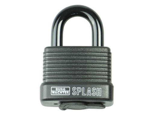 [90145814 1076400] Burgwächter Vorhängeschloss Splash Schwarz