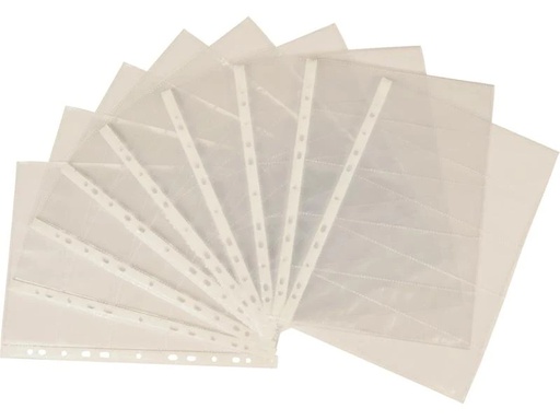 [90145823 1165305] CONNECT Zeigetasche 10 Stück, Transparent