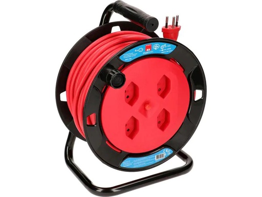 [90145852 1119387] Max Hauri Kabelrolle V2 15 m Rot
