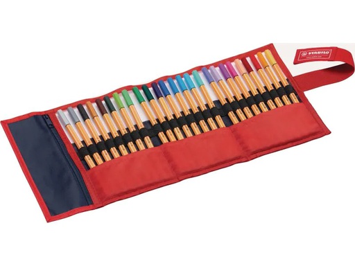 [90145854 576038] STABILO Fineliner point 88 25 Stück, Mehrfarbig