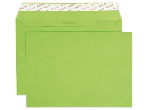 [90145886 1132489] ELCO Couvert Color C5, Keine Fenster, 25 Stück, Grün