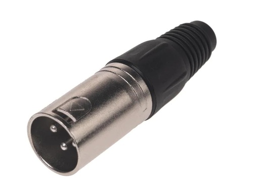 [90145903 889781] Bemero Stecker BC1001NI-M 3-Pol XLRm male Stecker Nickel