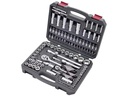 Kraftwerk Steckschlüssel-Set Basic 1/4+1/2 105-teilig