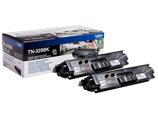 [90146370 297299] Brother Tonerset TN-329BK Black