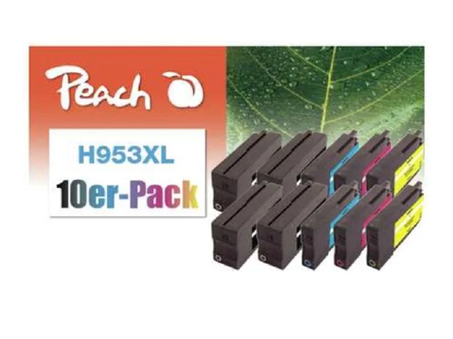 [90146389 1142627] Peach Tinte HP No 953XL 4x BK,2x C, 2x M, 2x Y