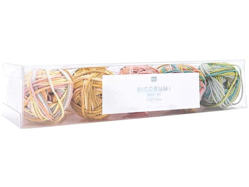 [90146467 1156734] Rico Design Wolle Ricorumi Set Creative Print 25 g, 5-teilig