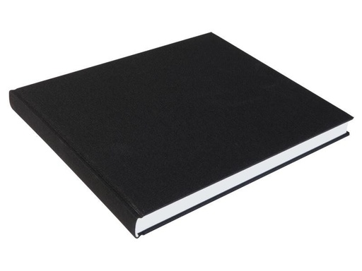 [90146476 543683] Sigel Notizbuch 24 x 20.6 cm, Uni, Schwarz