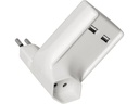 STEFFEN Mehrfachstecker 2x USB 1