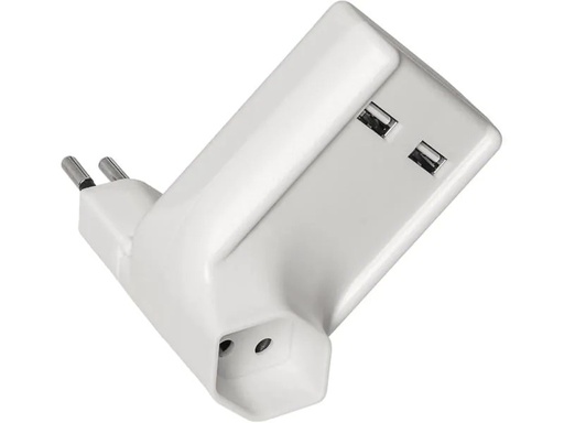 [90146794 725986] STEFFEN Mehrfachstecker 2x USB 1