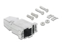 Delock Steckverbinder DB9, RS232 Metalgehäuse