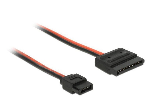 [90146830 493938] Delock Stromkabel Slim-SATA – SATA 24 cm