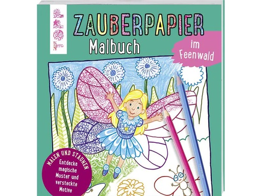 [90146867 1158682] Frechverlag Malbuch Zauberwald 21.3 x 21.1 cm