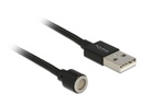 Delock USB-Kabel magnetisch ohne Adapter USB A - Spezial 1.1 m