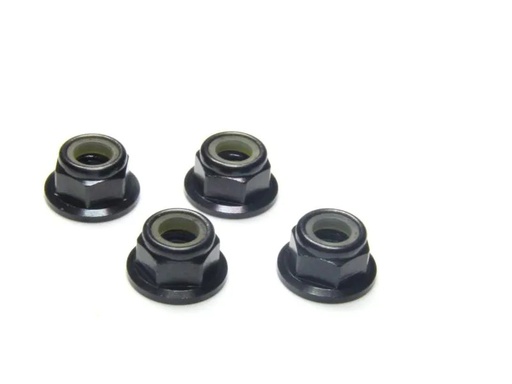 [90147092 301488] EP Stopmutter M4 Alu mit Flansch