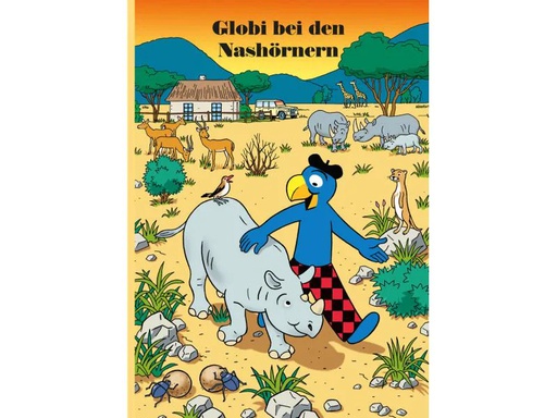 [90147137 353094] Globi Verlag Bilderbuch Globi bei den Nashörnern
