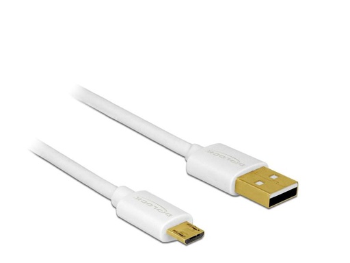 [90147183 723494] Delock USB 2.0-Kabel 3er Set USB A - Micro-USB B 0.30m/0.60m/0.90m