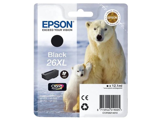 [90147206 630018] Epson Tinte T26214012 Black