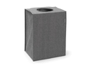 Brabantia Wäschesammler faltbar, 55 Liter, Schwarz