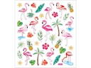 Creativ Company Motivsticker 15 cm x 16.5 cm Flamingo, 1 Blatt