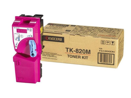 [90147485 136262] Kyocera Toner TK-820M Magenta