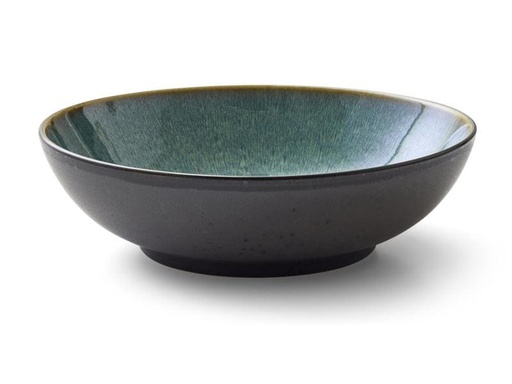 [90147519 1015244] Bitz Salatschüssel 24 cm, Schwarz/Grün
