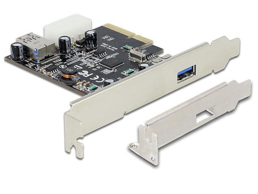 [90147591 361784] Delock PCI-Express-Karte 89399 USB 3.1 Gen2 - 1x extern + 1x intern