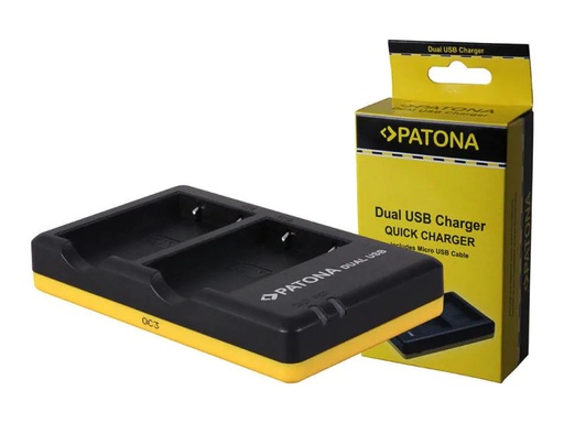 [90147594 379431] Patona Ladegerät Dual EN-EL5