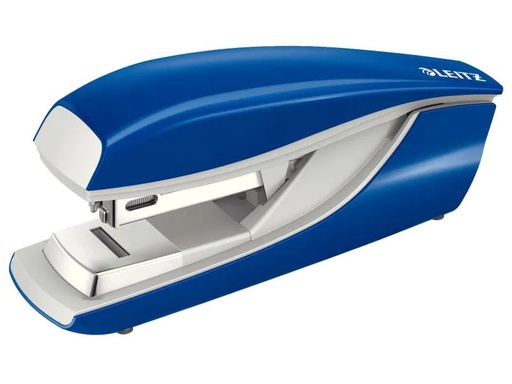 [90147687 78102] Leitz Heftgerät Flat Clinch 30 Seiten, Blau