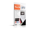 Peach Einbanddeckel High Gloss A4, 250 g/m², 25 Stück, Schwarz