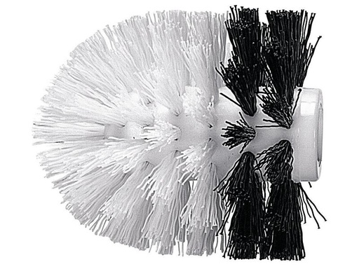 [90147914 1207535] Kleine Wolke Ersatzbürstenkopf 1 Stück, Schwarz/Weiss