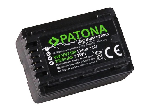 [90147916 457786] Patona Digitalkamera-Akku Premium VBT190