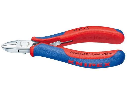[90148264 846924] Knipex Elektronik-Seitenschneider runder Kopf, 115 mm