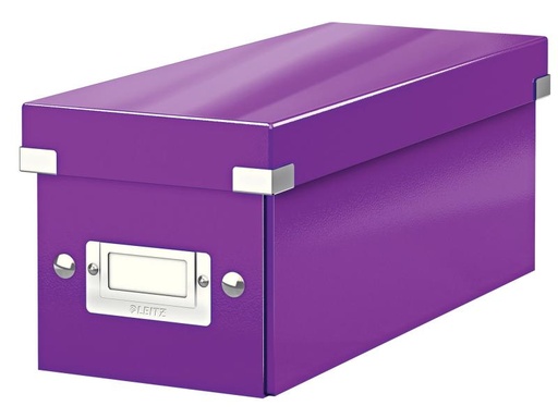 [90148431 627557] Leitz Aufbewahrungsbox Click&amp;Store CD Violett