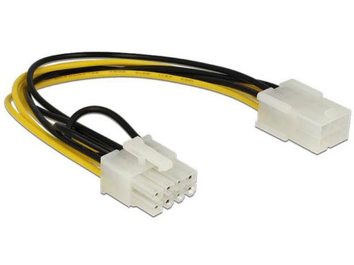 [90148438 483560] Delock Stromkabel 6Pin - 8Pin 20 cm