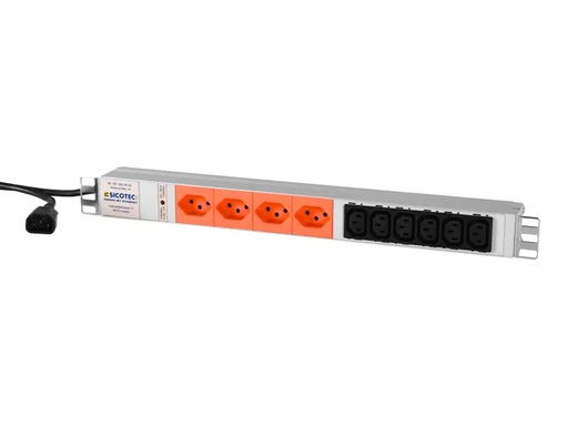 [90148454 478382] SICOTEC USV 19 PDU 4x T13, 6x C13