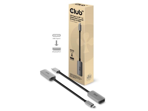 [90148532 1052764] Club 3D Adapter USB Type C – DisplayPort 1.4