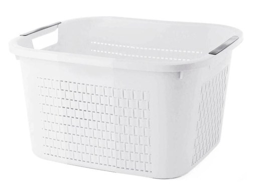 [90148572 515450] Rotho Wäschekorb  Country 22 l, Weiss