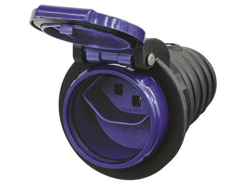 [90001462 1121842] STEFFEN Montagekupplung TPE T23 IP55 mit Verschlussdeckel,