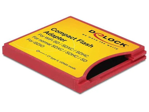 [90148646 296151] Delock CF Typ II-Adapter Compact Flash II für SD Karten