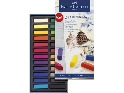 [90148788 807246] Faber-Castell Pastellkreide Mini 24 Stück