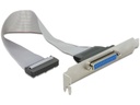 Delock Bracket Parallel DB25 Full Height