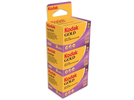 [90148952 478191] Kodak Analogfilm Gold 135/36 3er-Pack