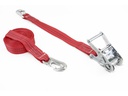 Zurrfix Zurrgurt 0.50 + 3.50 m mit Karabiner, 2000 daN