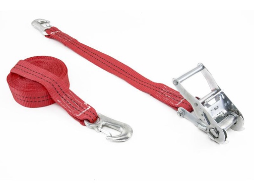 [90014887 896681] Zurrfix Zurrgurt 0.50 + 3.50 m mit Karabiner, 2000 daN